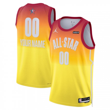 Dres All-Star 2023 Prilagođeni Team 2 Nike Naranča Swingman